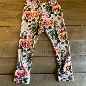 18-24M Little & Lively antique floral leggings